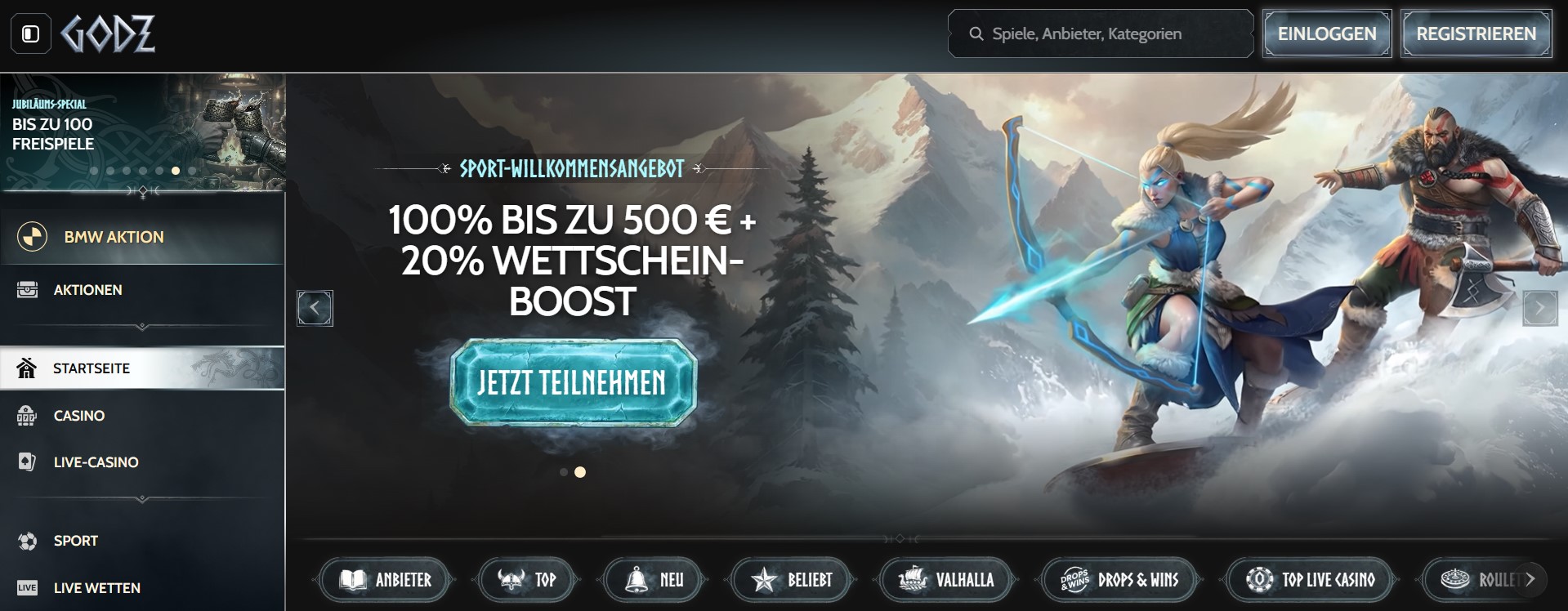 godz online casino deutschland